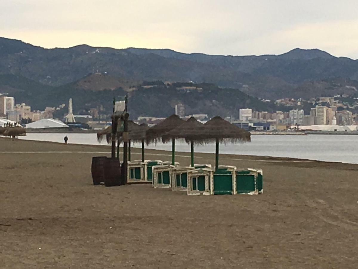 Apartamento Paseo Maritimo Antonio Banderas Málaga Buitenkant foto